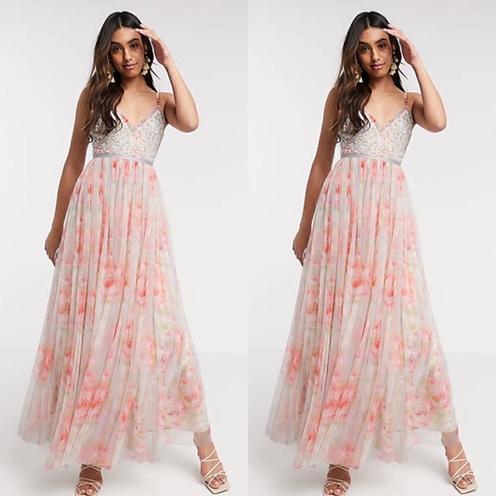 Needle & Thread Ruby Bloom Maxi Dress - BHLDN - Picture 2 of 9